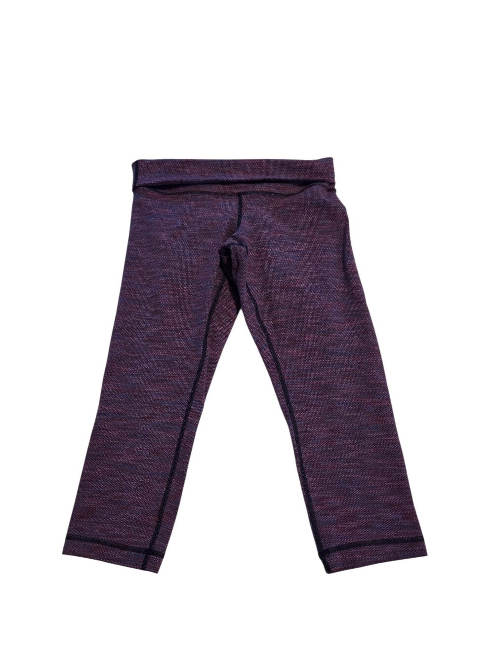 Lululemon Wunder Under Crop II Roll Down Tights